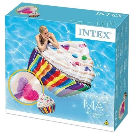 Intex BLUNGI Colchoneta Cupcake 135x142 Cm 58770 6 Intex BLUNGI Colchoneta Cupcake 135x142 Cm 58770 - Imagen 4