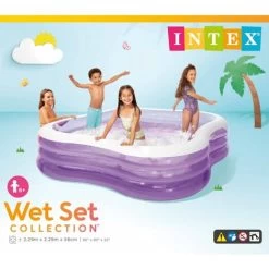 Piscina Hinchable Beach Wave 229x229x56 Cm 57495NP INTEX -Intex 10829830 4