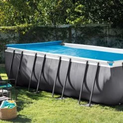 Enrollador De Cobertor Solar Intex Para Piscinas Cuadradas O Rectangulares -Intex 11652821 4