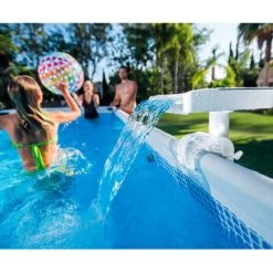 Cascada Con Luz Led Multicolor Para Piscina Elevada Desmontable Intex 28090 -Intex 28012801 4
