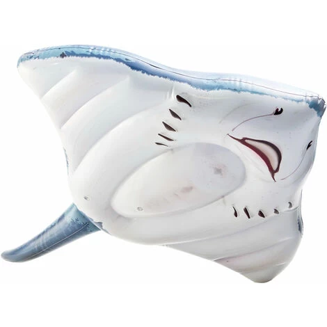 Pez Raya Hinchable Intex Fotorrealista + 2 Asas - 188x145 Cm 4 Pez Raya Hinchable Intex Fotorrealista + 2 Asas - 188x145 Cm - Imagen 2