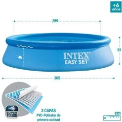 Piscina Hinchable Easy Set INTEX 11 Piscina Hinchable Easy Set INTEX -Intex 32097165 5