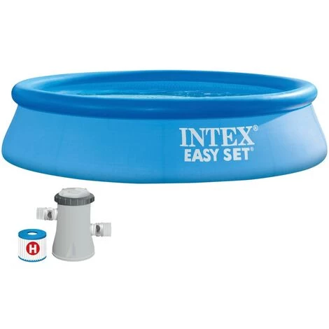 Piscina Hinchable Easy Set INTEX Con Depuradora 3 Piscina Hinchable Easy Set INTEX Con Depuradora