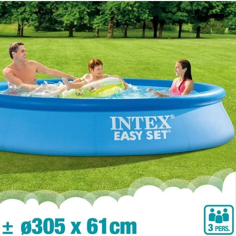 Piscina Hinchable Easy Set INTEX Con Depuradora 4 Piscina Hinchable Easy Set INTEX Con Depuradora - Imagen 2