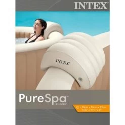 Reposacabezas Hinchable De Bañera De Hidromasaje 39x30x23 Cm INTEX -Intex 35593113 3