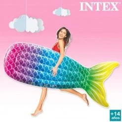 Colchoneta Hinchable Intex Cola De Sirena 58788EU -Intex 36168788 5