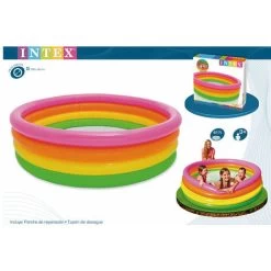 Piscina Hinchable Infantil Intex De Cuatro Aros Bebe 56441NP