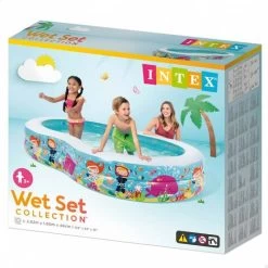 Piscina Hinchable Intex Rectangular 262x160x46 Cm - 640 L -Intex 3631912 4