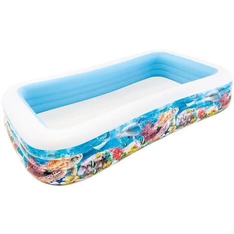 Piscina Hinchable Intex Tropical 305x183x56 Cm - 1020 Litros 3 Piscina Hinchable Intex Tropical 305x183x56 Cm - 1020 Litros