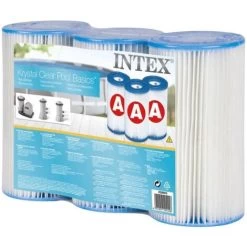 Paquete De 3 Cartuchos De Filtro Tipo A - Para Depuradores - Intex