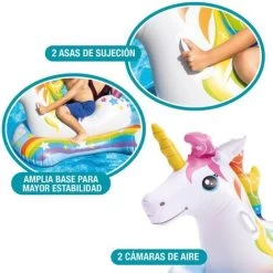Colchoneta Hinchable Infantil Unicornio INTEX -Intex 91927025 3