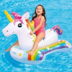 Colchoneta Hinchable Infantil Unicornio INTEX -Intex 91927025 4