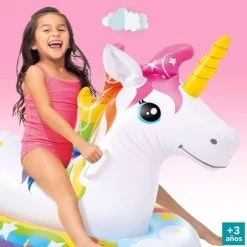 Colchoneta Hinchable Infantil Unicornio INTEX -Intex 91927025 5