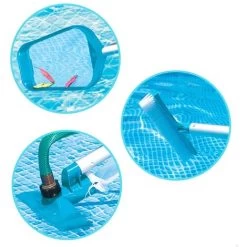 Intex Kit De Limpieza Básico Recoge Hojas, Cepillo Y Cabezal -Intex 98066655 3