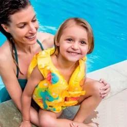 Flotador Chaleco Intex Niños Natación Escuela Piscina Playa -Intex D NQ NP 649080 MCO46700674427 072021 O