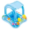 Flotador Con Techo Para Bebe Intex Salvavidas Piscina