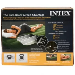 Colchón Twin Intex Inflado Eléctrico 7 Colchón Twin Intex Inflado Eléctrico -Intex D NQ NP 691304 MCO41138369555 032020 O