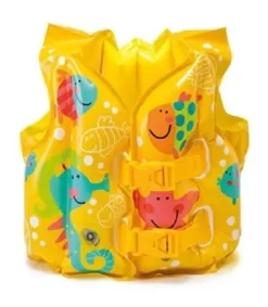 Flotador Chaleco Intex Niños Natación Escuela Piscina Playa