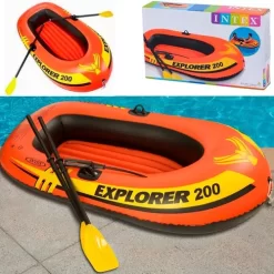 Intex Bote Lancha Inflable 2 Personas Inflador +remos Explorer 200 8 Intex Bote Lancha Inflable 2 Personas Inflador +remos Explorer 200 -Intex D NQ NP 792719 MCO45481770311 042021 O