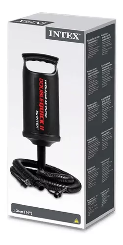 Bomba Manual Intex 30 Cm Infla Colchon Globos Botes Camping 4 Bomba Manual Intex 30 Cm Infla Colchon Globos Botes Camping - Imagen 2