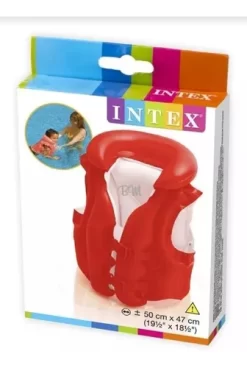 Chaleco Salvavidas Para Niños Inflable Intex De 50 X 47 Cm -Intex D NQ NP 872035 MCO32302348936 092019 O