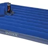 68765 Colchón Queen Intex 152x203x22 Almohada Inflador