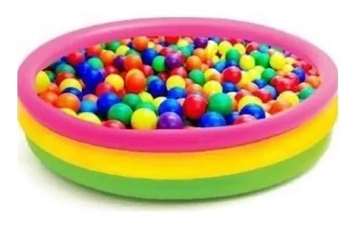 Piscina Con 100 Pelotas Mas Intex 86cm Inflable