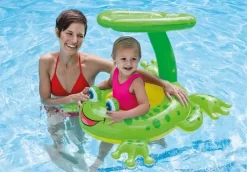Flotador Con Techo Rana Intex 56584 Sapito Piscina Bebes -Intex D NQ NP 947905 MCO25086095869 102016 O