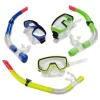 Intex Set Careta Y Snorkel Swimmer Buceo Silicona Doble Válvula